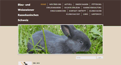 Desktop Screenshot of blauweisswienerklub.ch